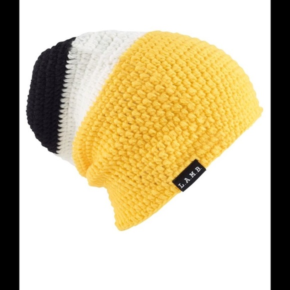 Burton Accessories - Burton X LAMB L.A.M.B. Snowboarding Gwen Stefani riff beanie winter hat RARE